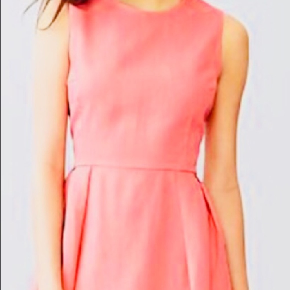Gap spring linen pink dress